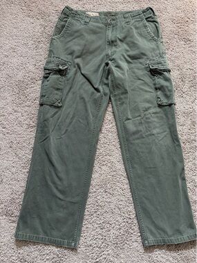 Men's Olive Green Cargo Pants